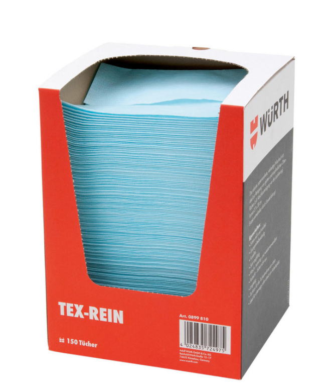 Reinigungstuch Tex-Rein I für staub- und fusselsensible Bereiche (150 Stck)
