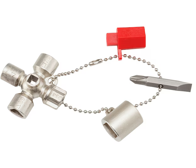 Schaltschrankschlüssel Mini 14 in 1