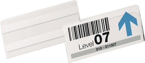 Etikettentasche B150xH67mm transp.selbst