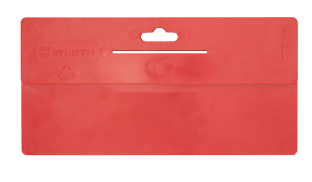 Tapezierspachtel hart aus hartem und bruchsicherem Kunststoff