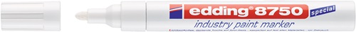 Industrie-Lackmarker 8750 weiß Strich-B.