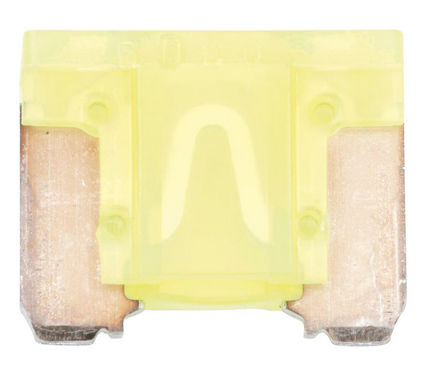 Flachstecksicherung MINI-FLP Silver 20 A I Gelb