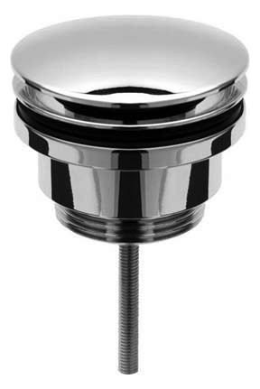 DN 32 (11/4") sanibel-Design-Ablaufventil mit Stopfen rund