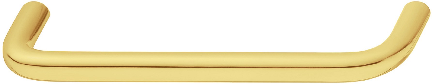 Bügelgriff aus Edelstahl Ø 10 mm | vermessingt poliert