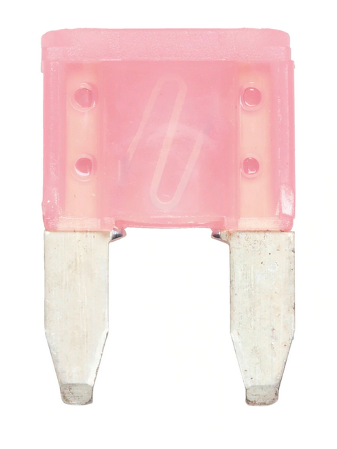 Flachstecksicherung MINI Silver 4 A I Pink