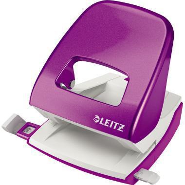 LEITZ Locher Leitz NeXXt WOW 5008 8cm 30 Bl. (80 g/m²) mit Anschlagschiene violett