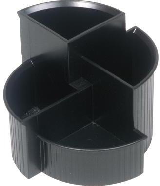 HELIT Stifteköcher helit the hub line 14 x 10 cm (D. x H) Polystyrol schwarz