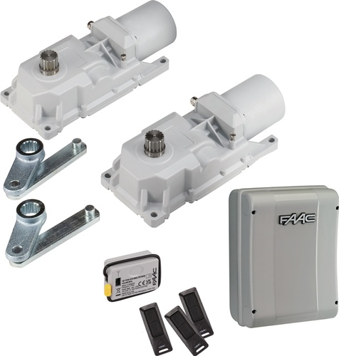 Drehtorantrieb POWER Kit 24V 2-flüglig F