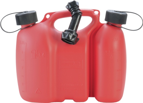 Kraftstoffdoppelkanister PROFI 3+1,5l ro