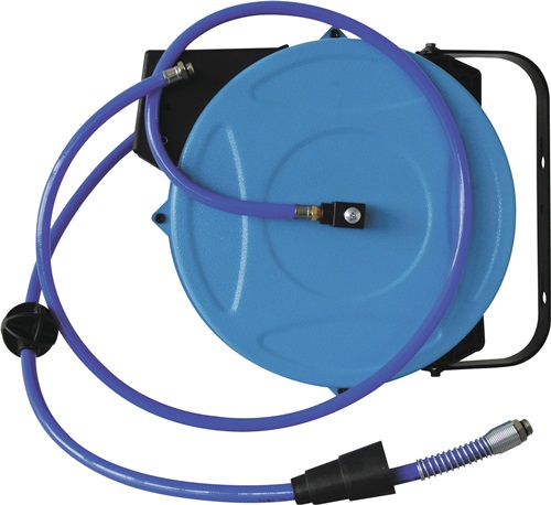 Schlauchaufroller f.Druckluft L.15m Ausg