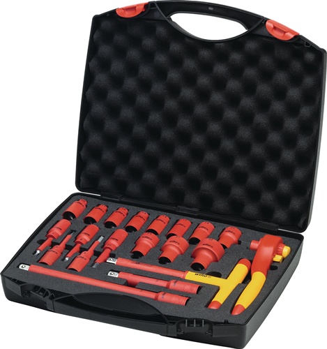 Ratschenschlüsselset 21-tlg.1/2 Zoll 10-