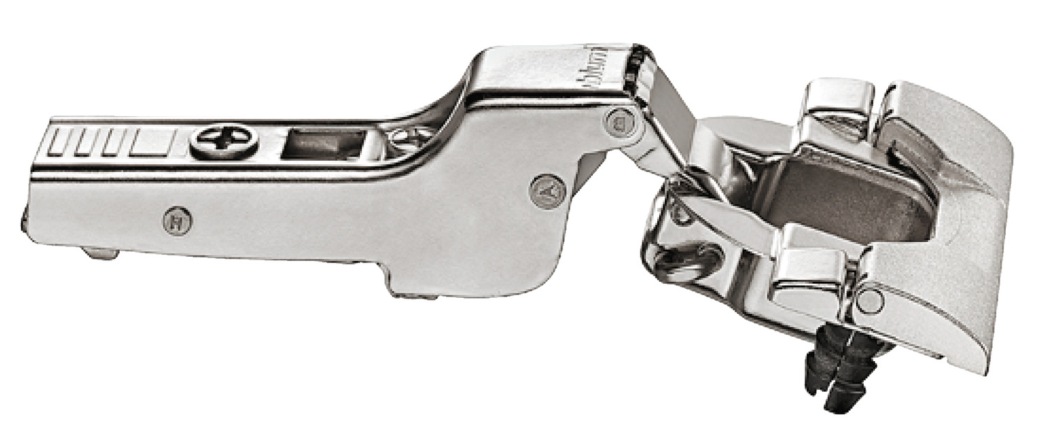 Topfscharnier, Blum Clip Top 110°, Mittel-/Zwillingsanschlag, ohne Schließautomatik