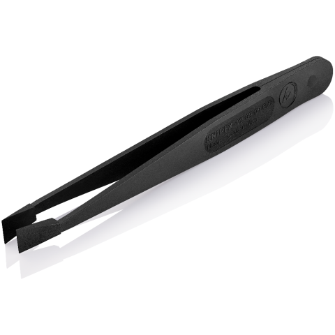 115 mm stumpf/gerade Kunststoffpinzette ESD von Knipex