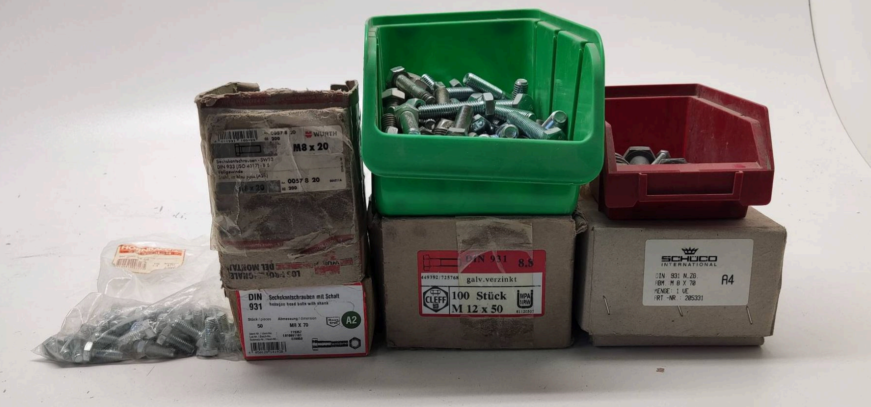 17,7kg Sechskantschrauben I TO134