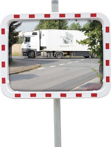 Verkehrsspiegel H600xB800mm Kunststoff,r
