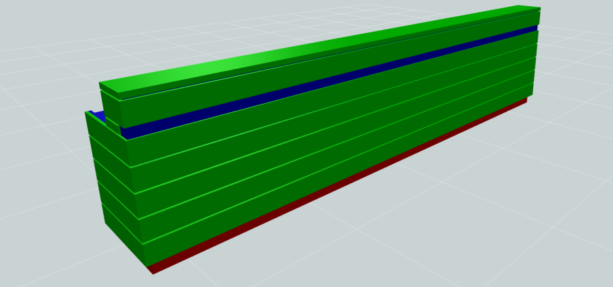 Gastronomie-Theke mit Spüle und Kochfeld