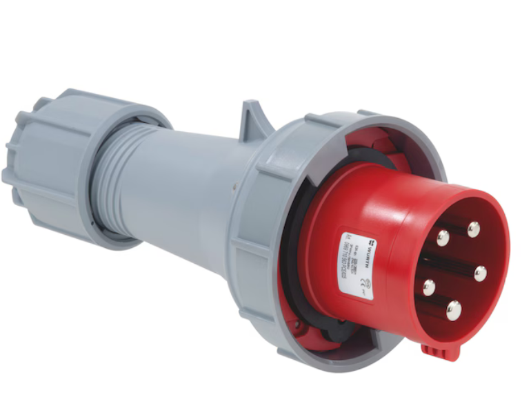 63 A CEE-Stecker 400 V, 6 H I IP67