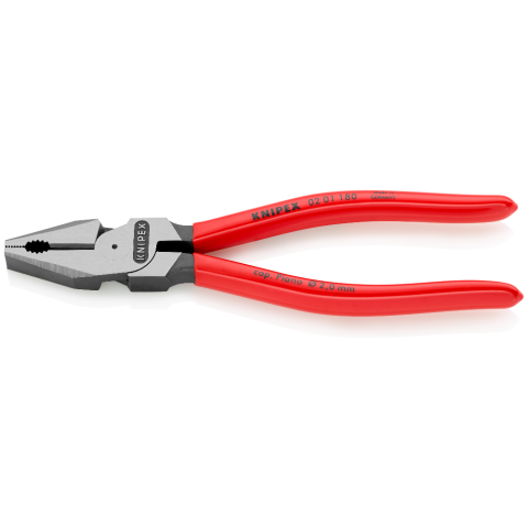 KNIPEX 180 mm Kraft-Kombizange mit Kunststoff überzogen