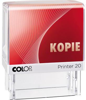 COLOP Textstempel COLOP® Printer 20 38 x 14 mm (B x H) KOPIE rot