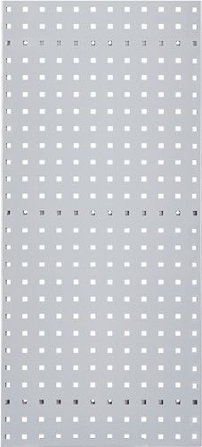 Lochplatte B450xL1000mm lichtgrau RASTER