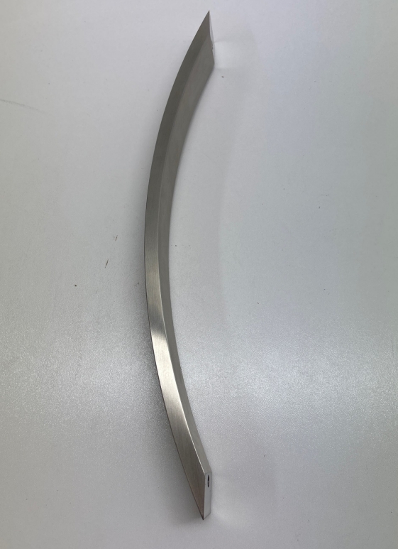 Stoßgriff gebogen massiv  350mm II LL8004