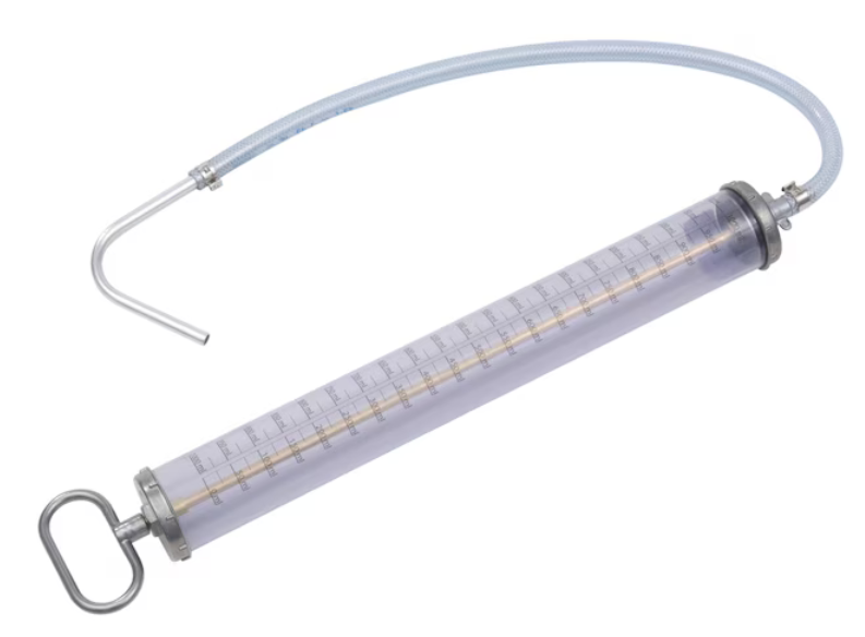 Dosierhandpumpe für Öle, Reiniger, Bremsflüssigkeiten und Fluide