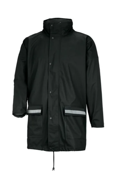 "Ungrund" Regenjacke Schwarz