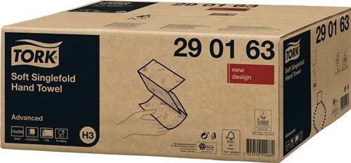 Handtuch TORK 290163 2-lagig,Dekorprägun