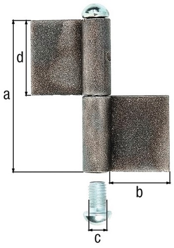 Konstruktionsband Typ K04 2-tlg.z.Anschw