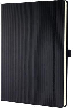 SIGEL Notizbuch SIGEL Conceptum ca. DIN A4 kariert schwarz 97 Bl.