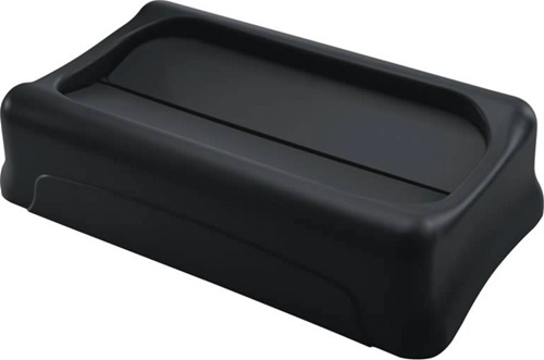 Deckel PE schwarz B297xT521mm f.Wertstof