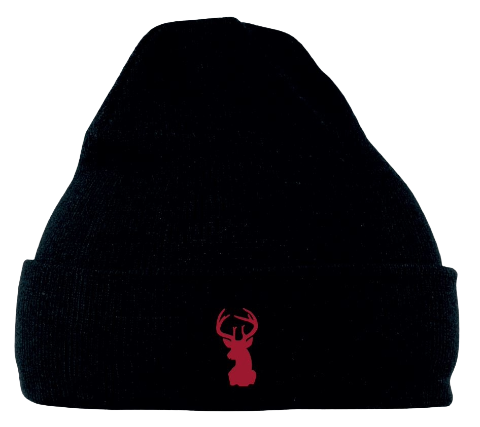 Irwin Mütze roter hirsch | BLACK