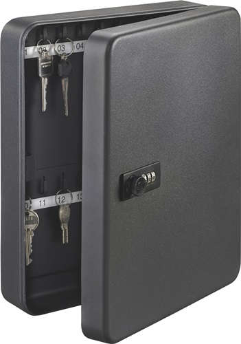 Schlüsselbox KC H200xB160xT60mm schwarz