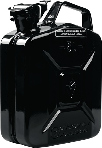 Kraftstoffkanister 5l Schwarz RAL 9005 S