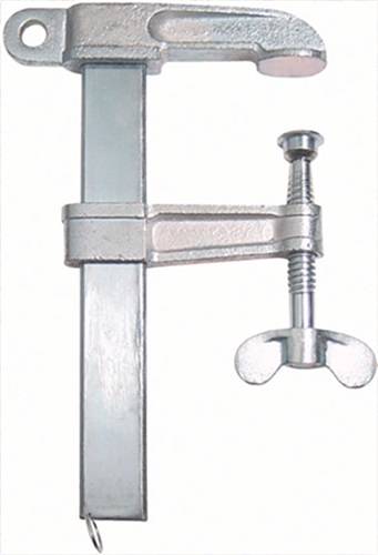 Polschweißzwinge 400 A 160mm m.Flügelmut