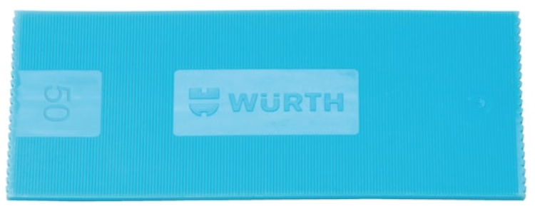 Verglasungsklotz blau I 50x2