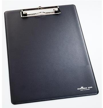 DURABLE Klemmbrett DURABLE 22 x 32 cm (B x H) DIN A4 PVC schwarz