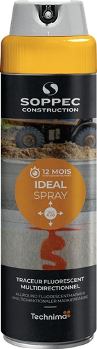 Markierungsspray IDEAL neonorange 500ml