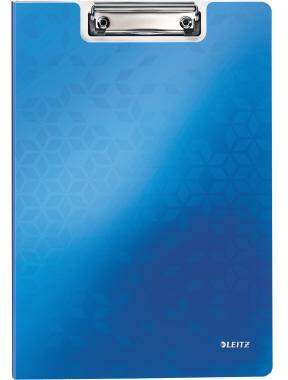 LEITZ Klemmbrettmappe Leitz WOW 23 x 33 cm (B x H) Polyfoam blau