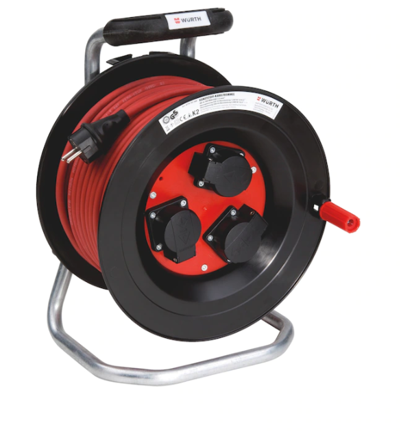 250 V Kunststoff Kabeltrommel | 25 m