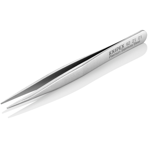 120 mm spitz/gerade Präzisionspinzette von Knipex