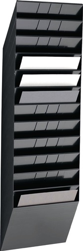 Prospekthalter H1045xB348xT95mm Anz.Fäch