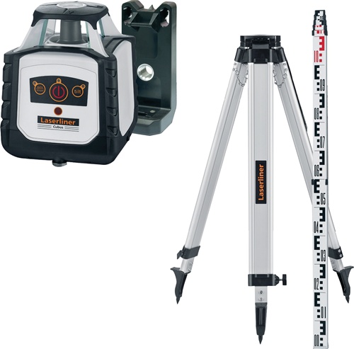 Rotationslaser Cubus 210 S max.200m ± 4G