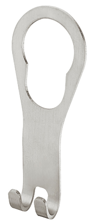 Kleiderbügellasche aus Edelstahl