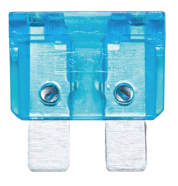 Flachstecksicherung ATO verzinnt 15 A I Türkis