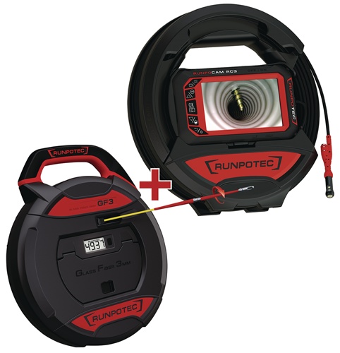 Rohrkamera RC 3 Kabel-L.15+30m Kamerakop