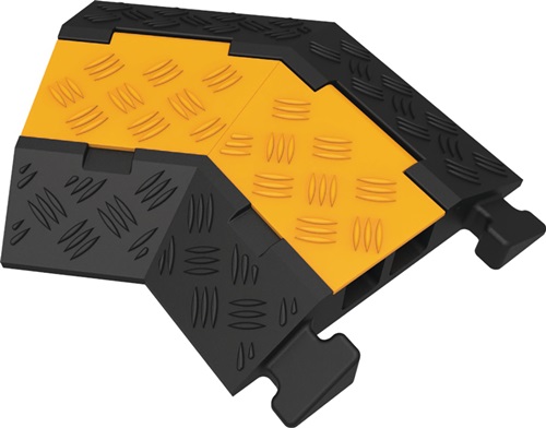 Schlauch- u.Kabelbrücke H45mm Gum.schwar