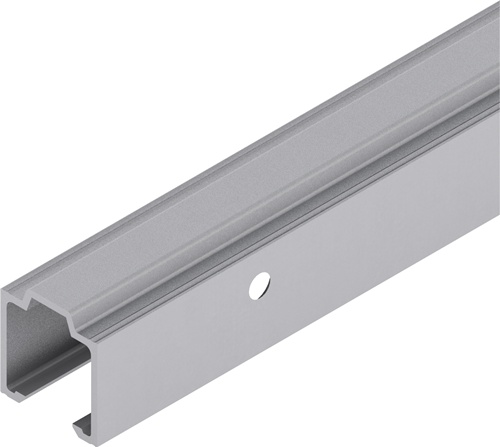 Laufschiene 53/73 Alu.EV1 elox.Lager-L.1