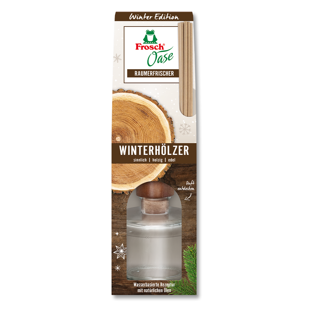 Frosch Raumerfrischer Winterhölzer - Winter Edition