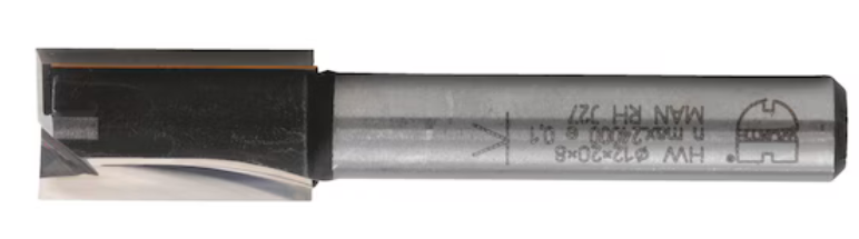 Holz-Nutfräser mit Bohrschneide